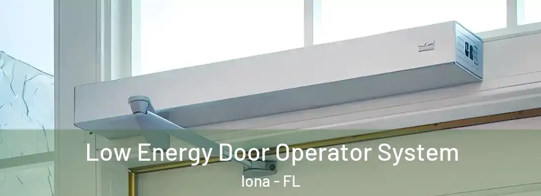  Low Energy Door Operator System Iona - FL