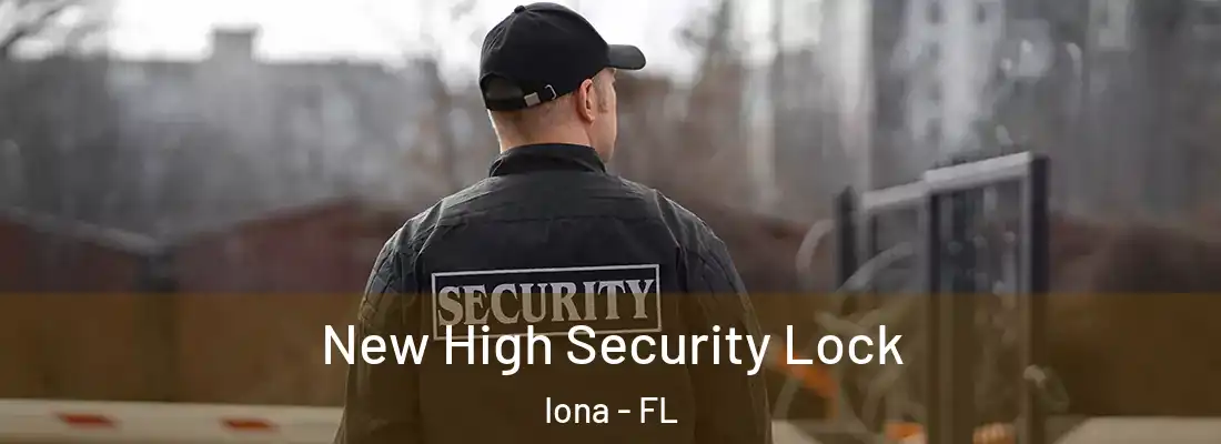  New High Security Lock Iona - FL