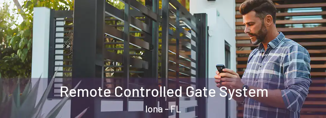  Remote Controlled Gate System Iona - FL